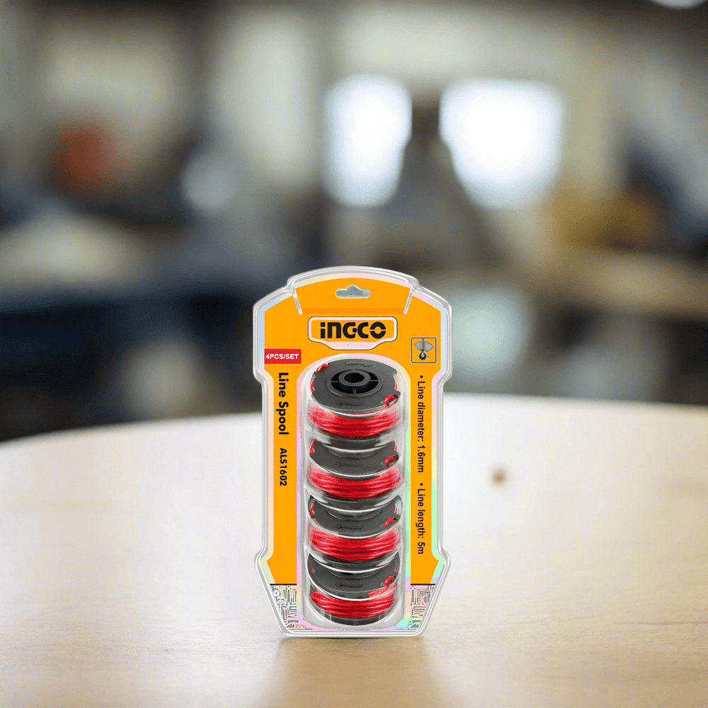 Ingco Trimmer Ingco 4 Pieces Line Spool 1.6mm - ALS1602