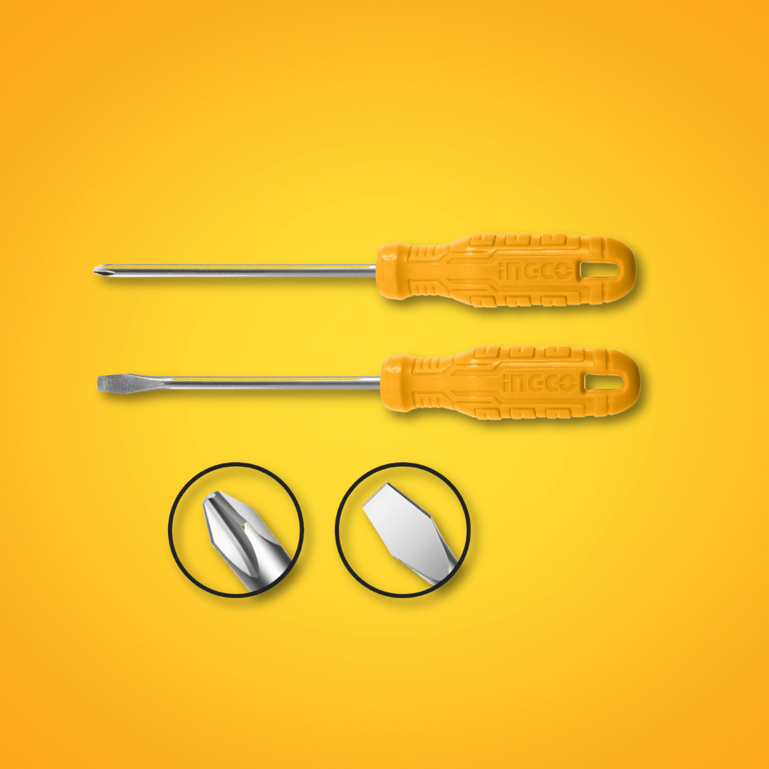 Ingco Screwdrivers Ingco 4 Pieces Screwdriver Set - HKSD0458