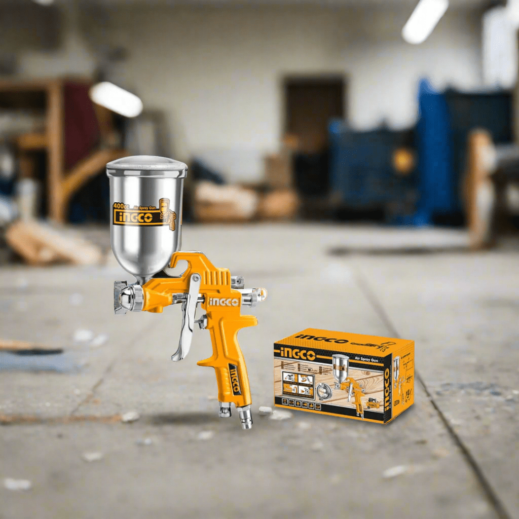 Ingco Spray Gun Ingco 400cc Air Spray Gun with 1.5mm Nozzle – ASG4042