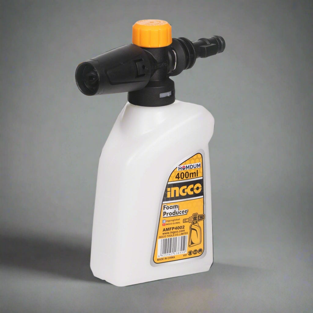 Ingco Cleaning Equipment Accessories Ingco 400ML Lance Bottle Foam Producer For Pressure Washer - AMFP4002