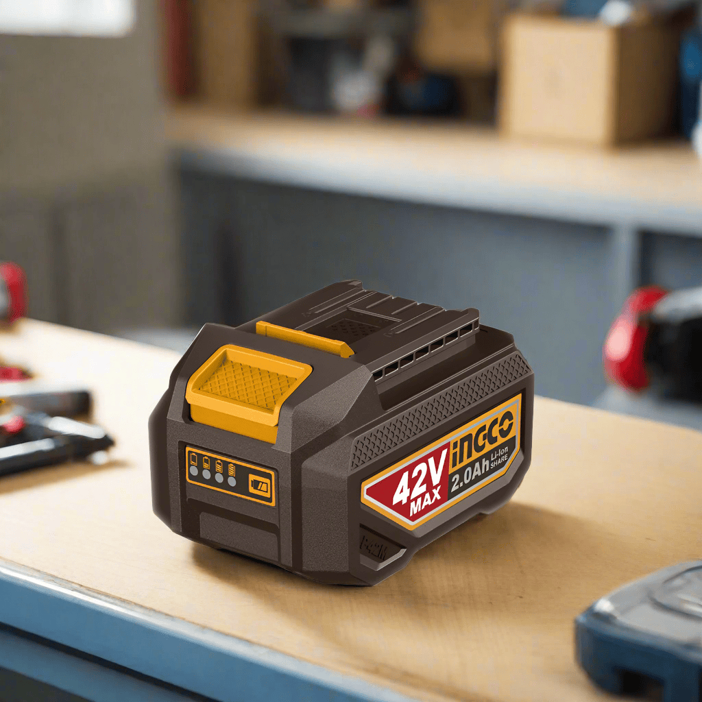 Ingco Batteries & Chargers Ingco 42V 2.0Ah Lithium-Ion Battery Pack - FBLI42201