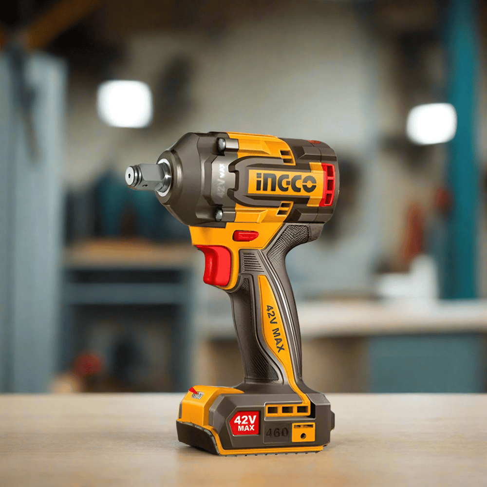 Ingco Impact Wrench & Driver Ingco 42V Lithium-Ion Cordless Impact Wrench - CIWLI42461