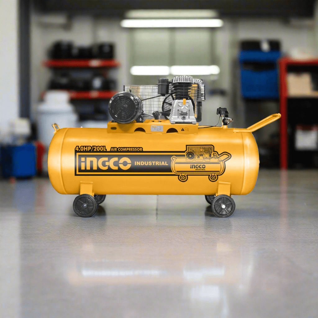 Ingco Compressor & Air Tool Accessories Ingco 4HP 200L Air Compressor – AC402001