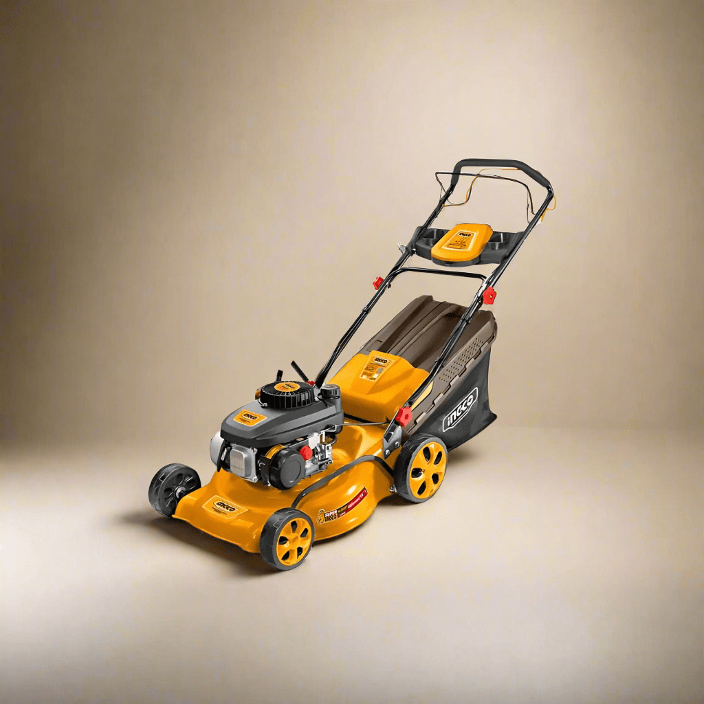 Ingco Lawn Mower Ingco 4HP Gasoline Lawn Mower with Self-Propelled System – GLM141182