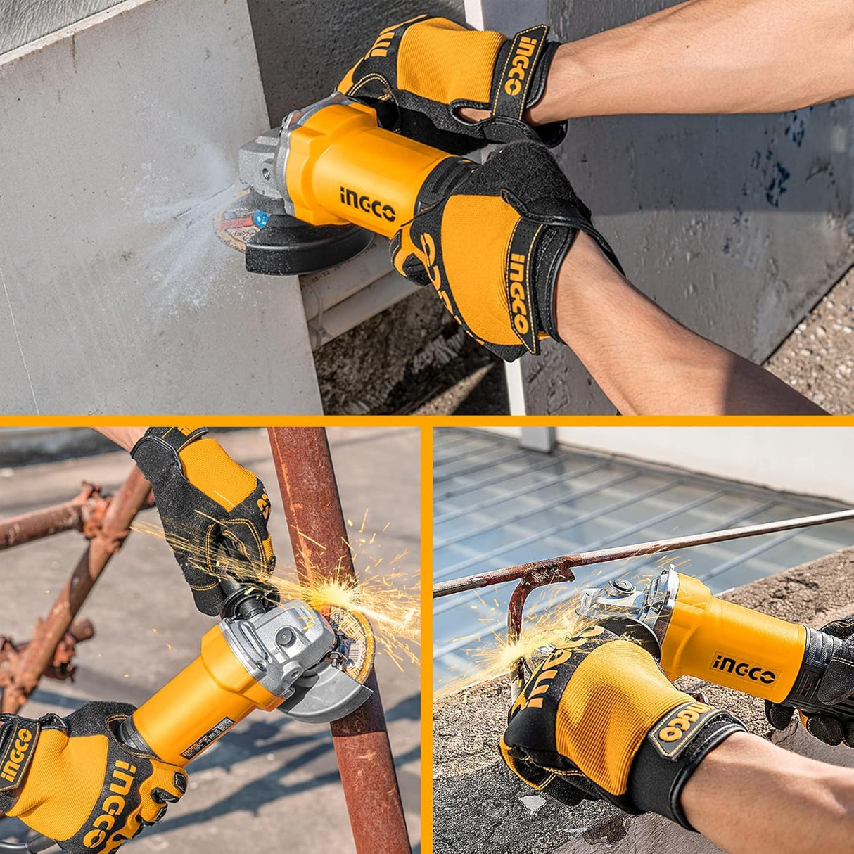 Ingco Grinder Ingco 5"/100mm Angle Grinder 950W - AG95018