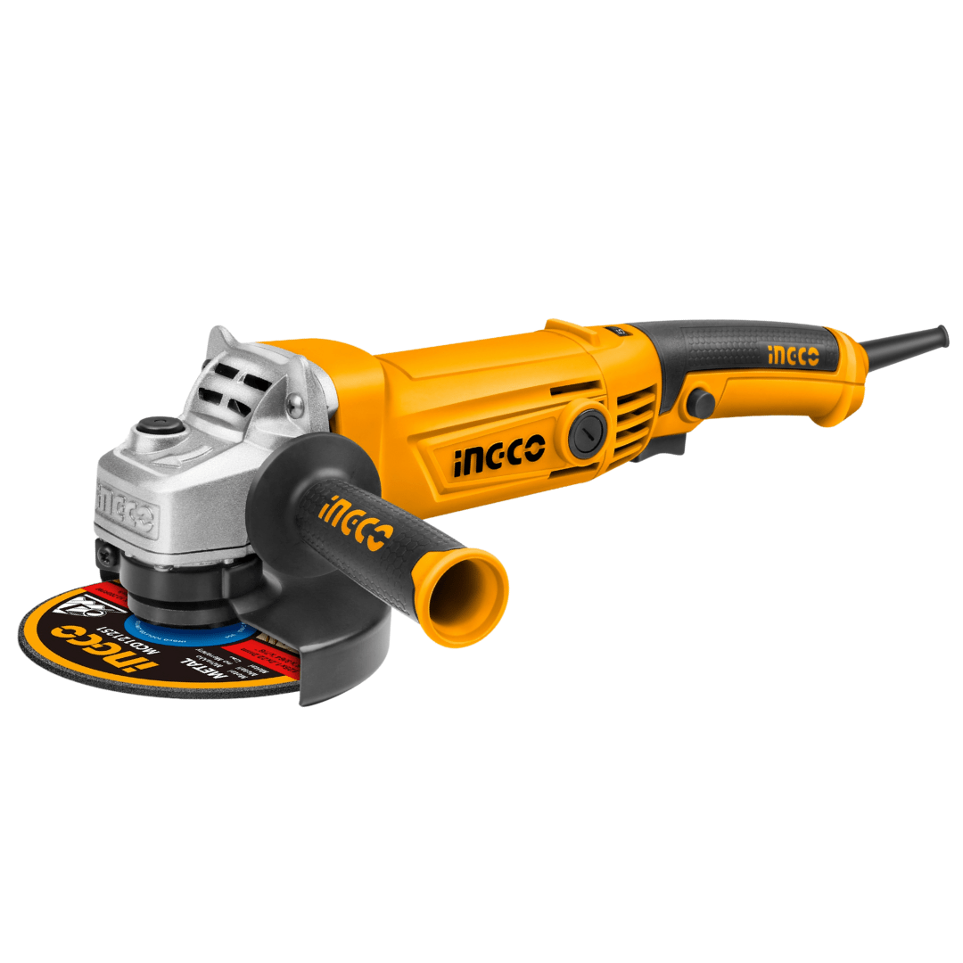 Ingco Grinder Ingco 5"/125mm Angle Grinder 1010W with Variable Speed - AG10108-5