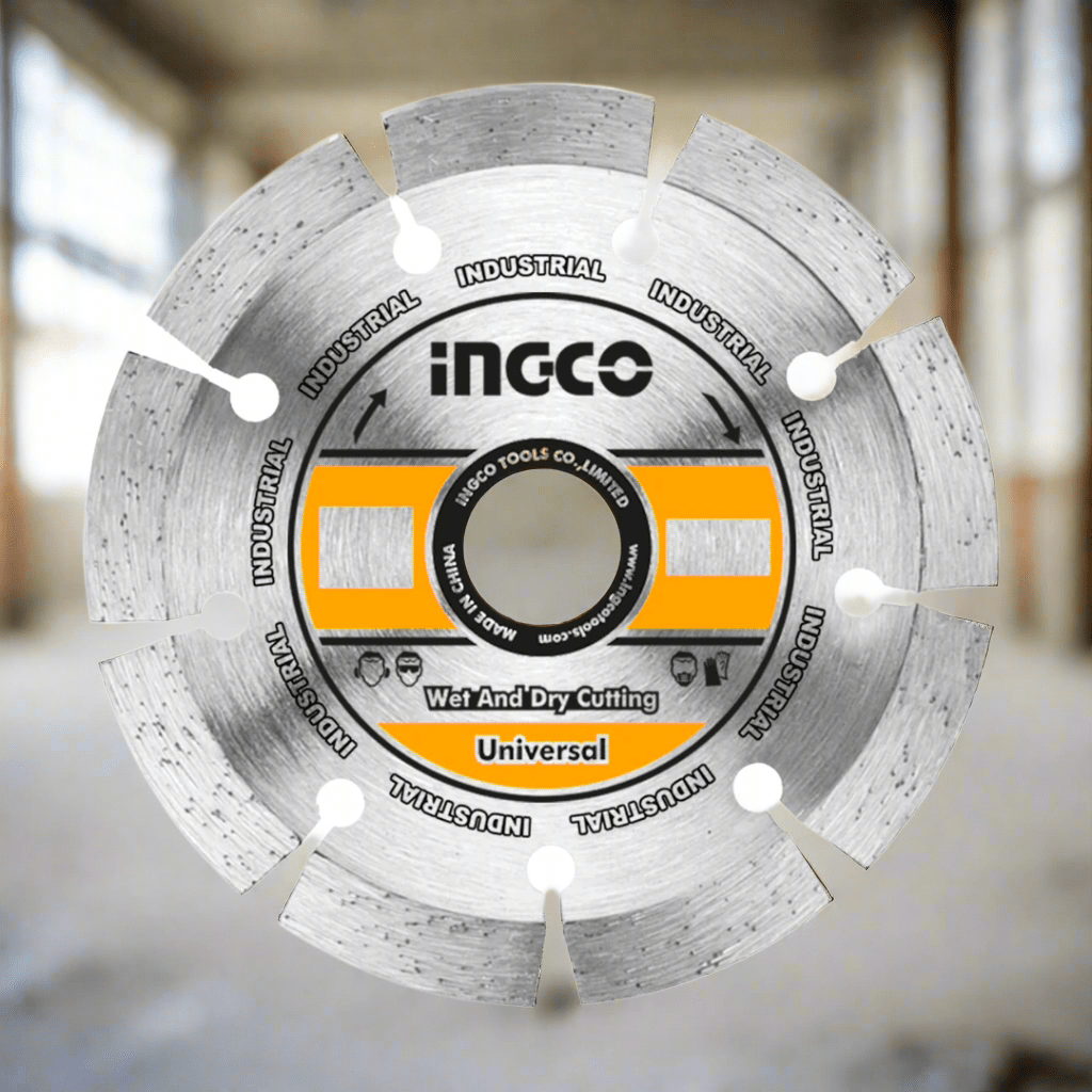 Ingco Grinding & Cutting Wheels Ingco 5" (125mm) Dry Diamond Disc with 7.5mm Blade Width – DMD011254