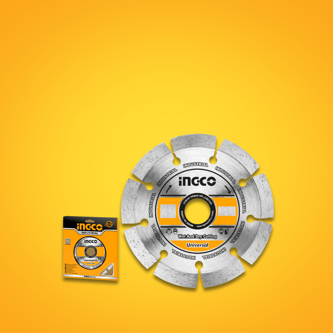 Ingco Grinding & Cutting Wheels Ingco 5" (125mm) Dry Diamond Disc with 7.5mm Blade Width – DMD011254