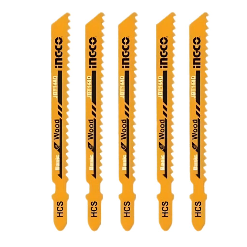 Ingco Saw Blades Ingco 5-Piece Jigsaw Blade for Wood – JBT144D