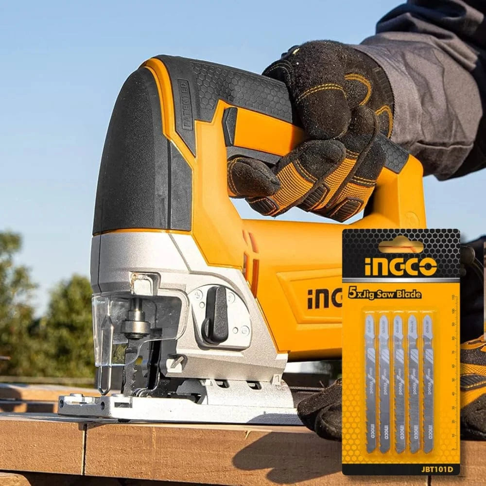 Ingco Saw Blades Ingco 5-Piece Jigsaw Blade Set for Wood – JSBT101D