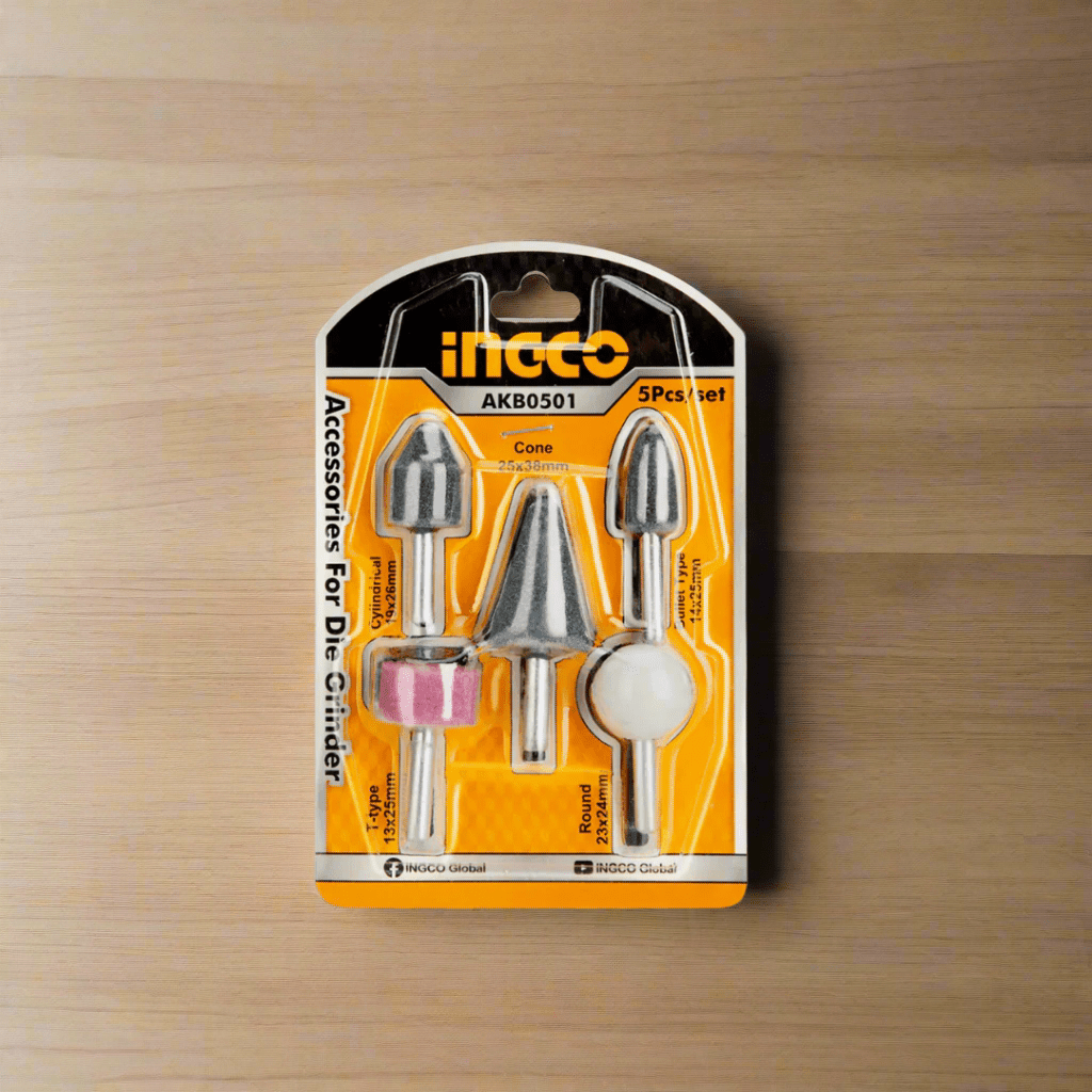 Ingco Oscillating Tool Accessories Ingco 5 Pieces Accessories for Die Grinder - AKB0501
