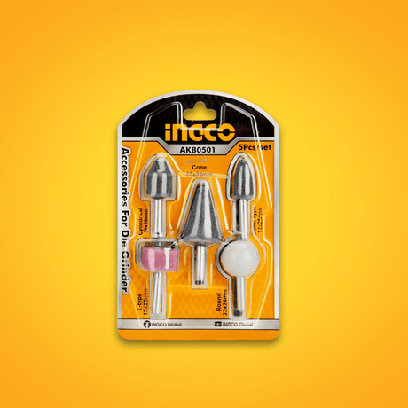 Ingco Oscillating Tool Accessories Ingco 5 Pieces Accessories for Die Grinder - AKB0501