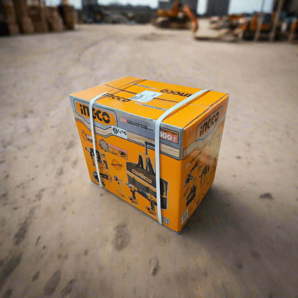 Ingco Power Tool Combo Kit Ingco 5 Pieces Cordless Industrial Combo Kit 20V With 2 Pieces 4.0Ah Battery - CKLI2019