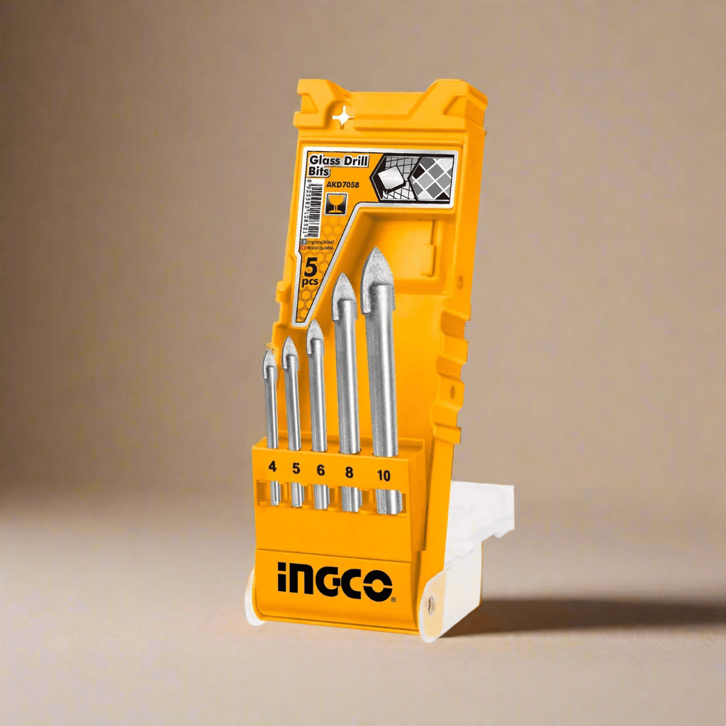 Ingco Drill Bits Ingco 5 Pieces Glass Drill Bit Set - AKD7058