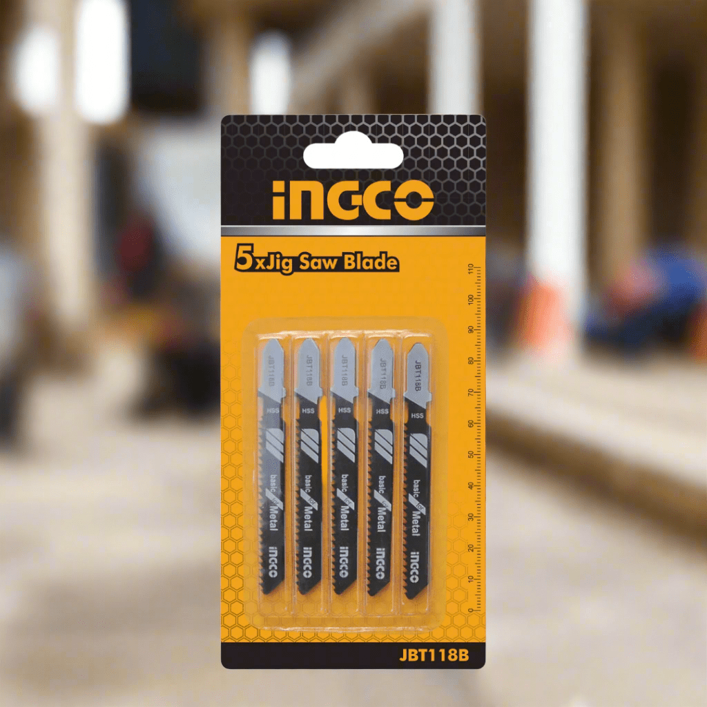 Ingco Saw Blades Ingco 5 Pieces Jigsaw Blade for Metal - JBT118B