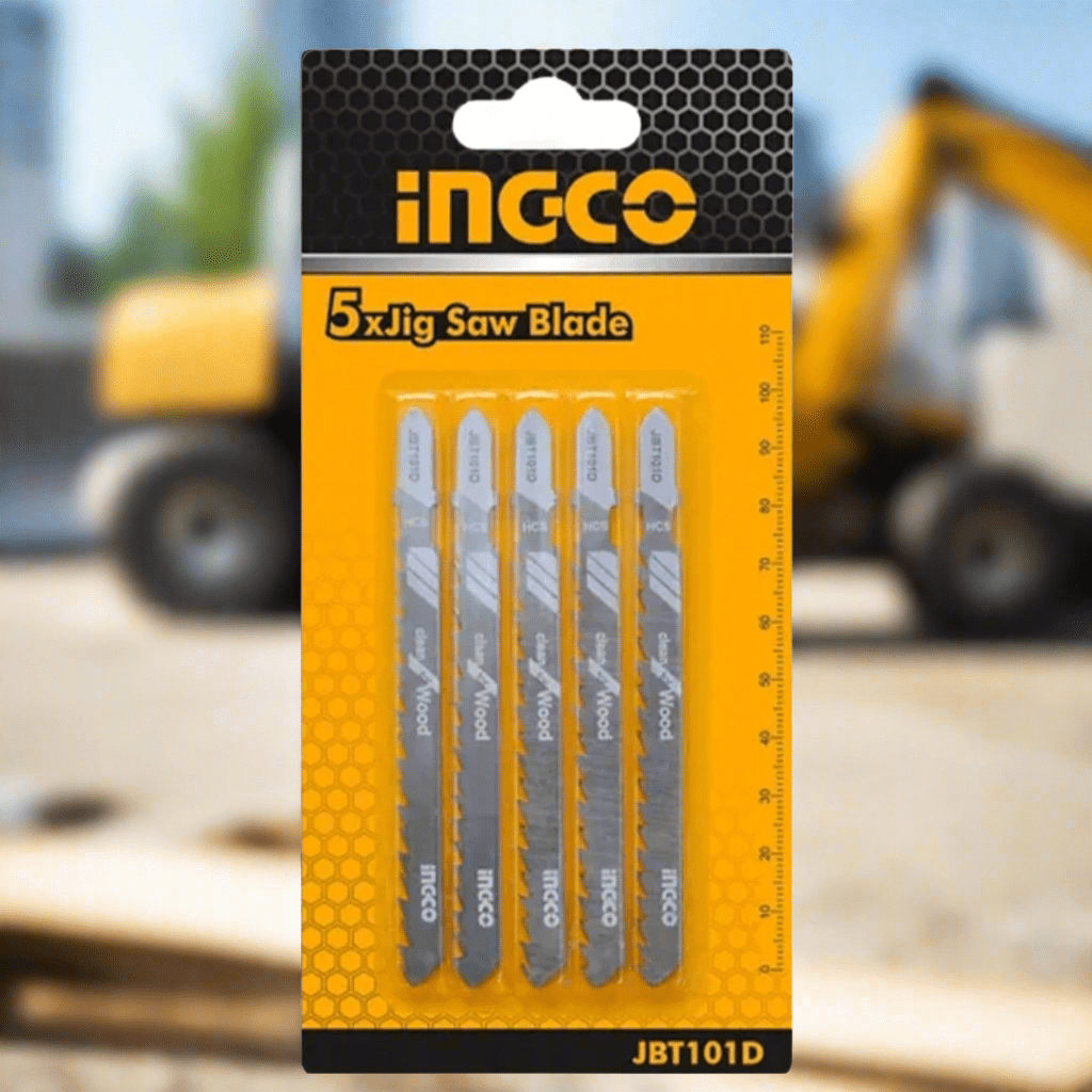 Ingco Saw Blades Ingco 5 Pieces Jigsaw Blade for Wood - JBT101D