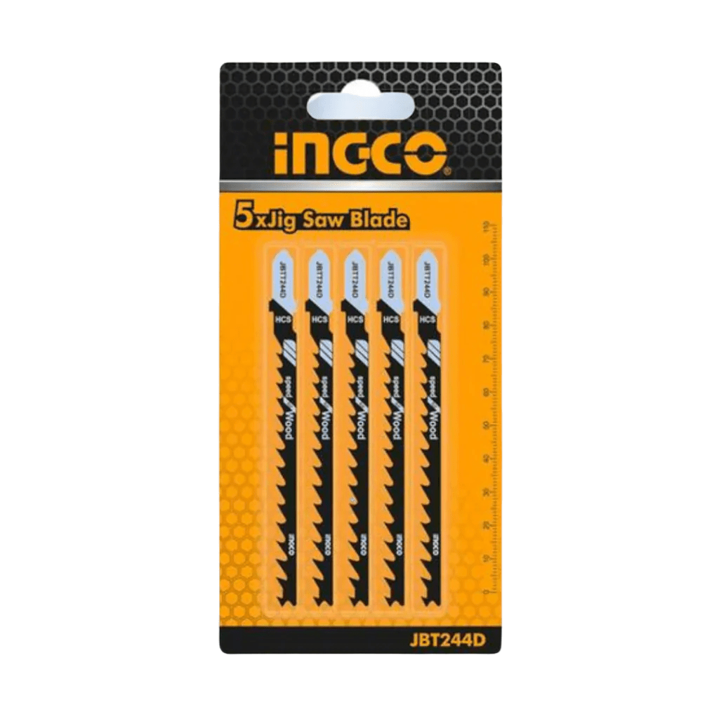 Ingco Saw Blades Ingco 5 Pieces Jigsaw Blade for Wood - JBT244D