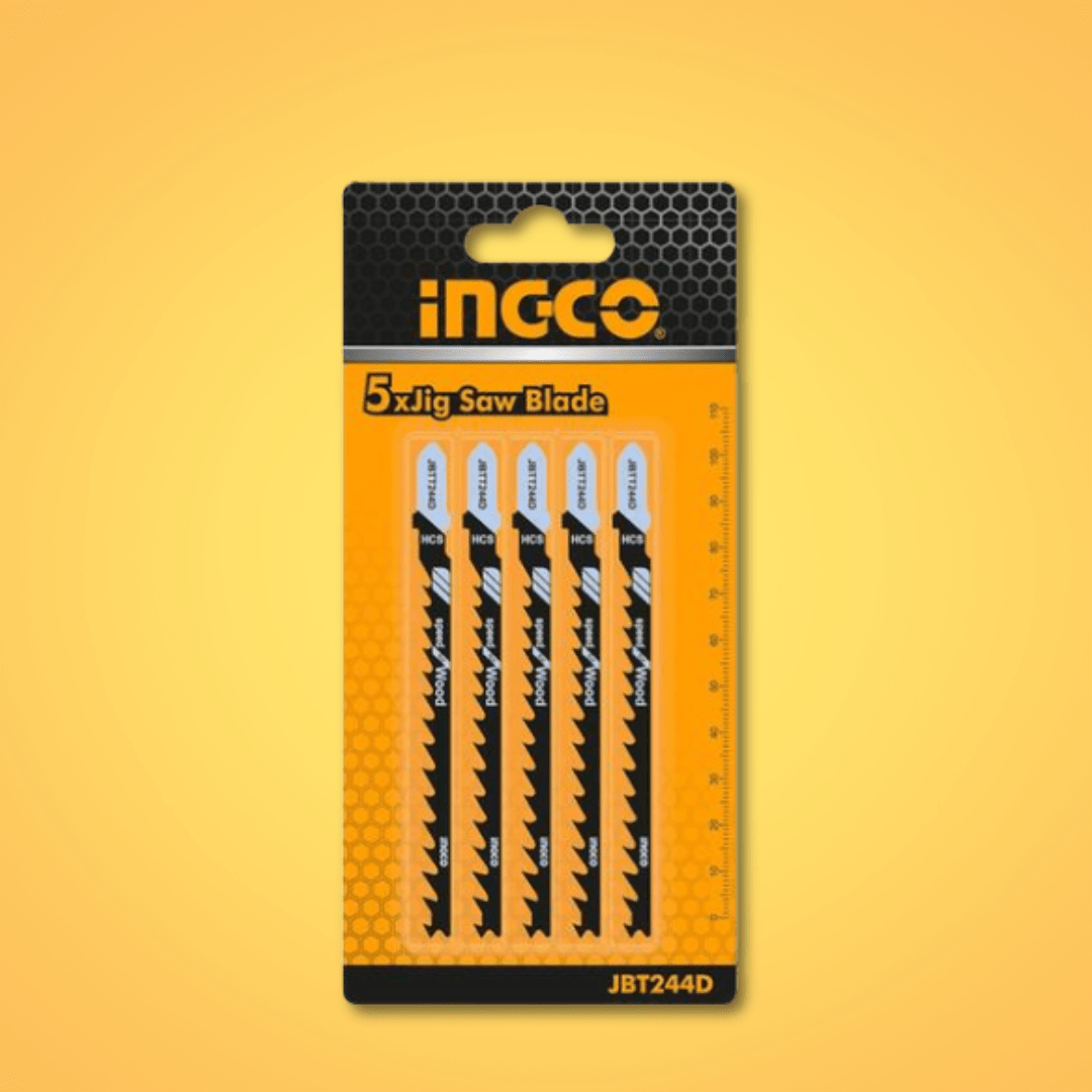 Ingco Saw Blades Ingco 5 Pieces Jigsaw Blade for Wood - JBT244D