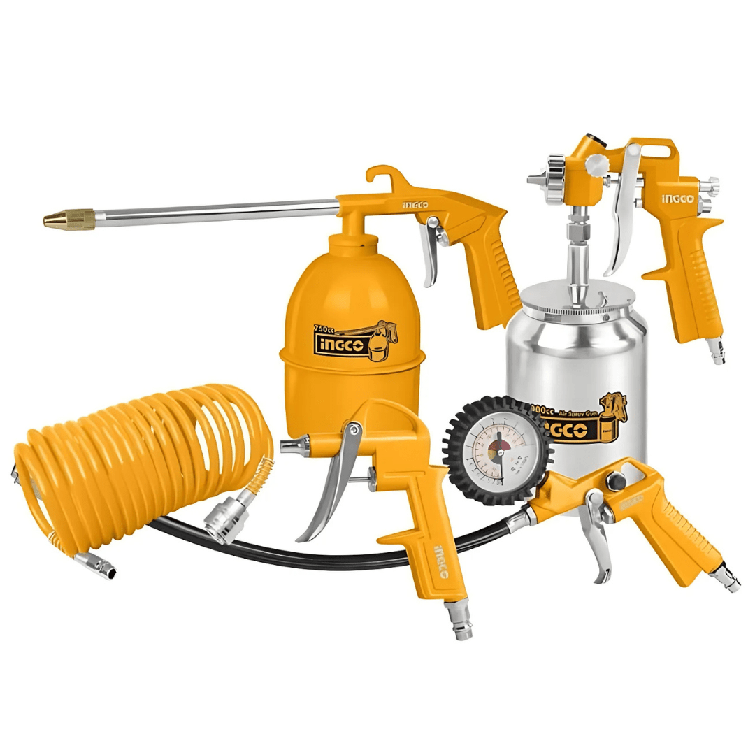 Ingco Compressor & Air Tool Accessories Ingco 5 Pieces Set Air Tools - AKT0053