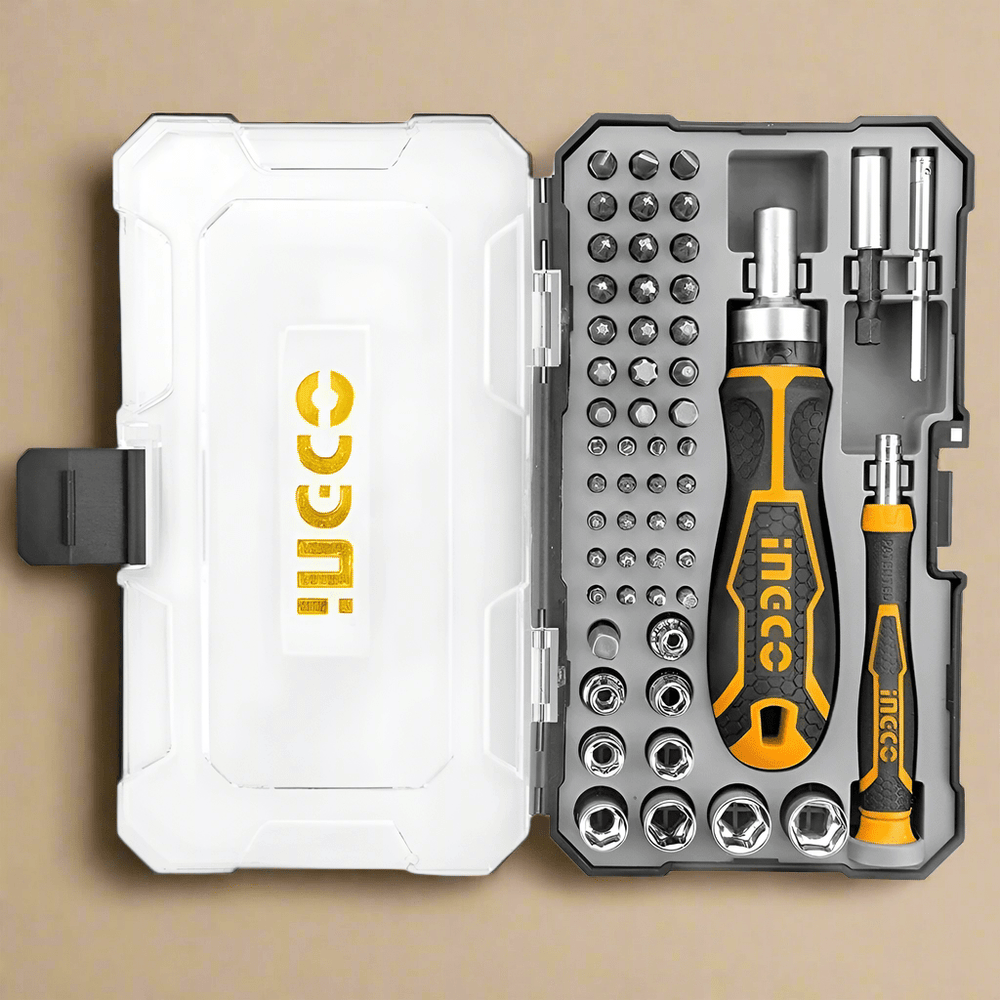 Ingco Screwdrivers Ingco 55 Pieces Screwdriver Bits Set S2 - HKSDB0558