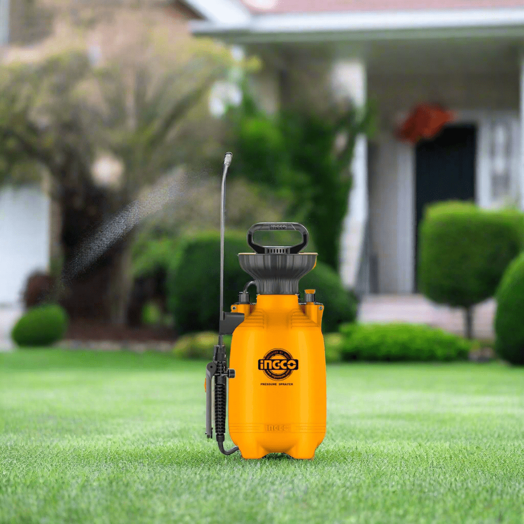 Ingco Spray Gun Ingco 5L Manual Pump Sprayer with Adjustable Nozzle – HSPP30502