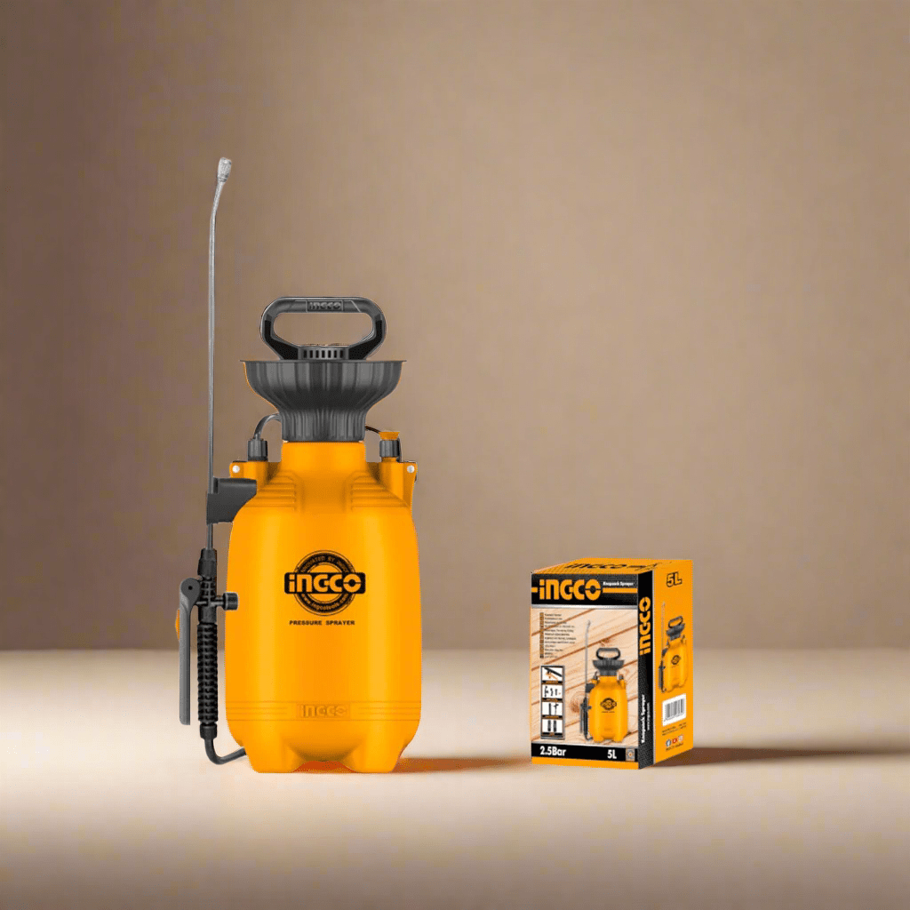 Ingco Spray Gun Ingco 5L Manual Pump Sprayer with Adjustable Nozzle – HSPP30502