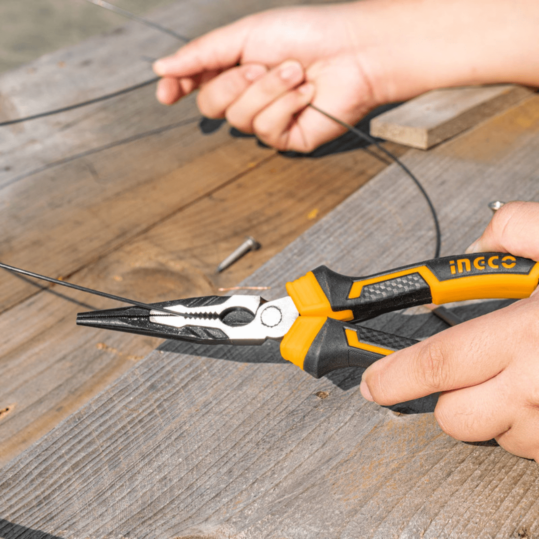 Ingco Pliers Ingco 6" High Leverage Pliers - Long Nose Plier - HHLNP28160