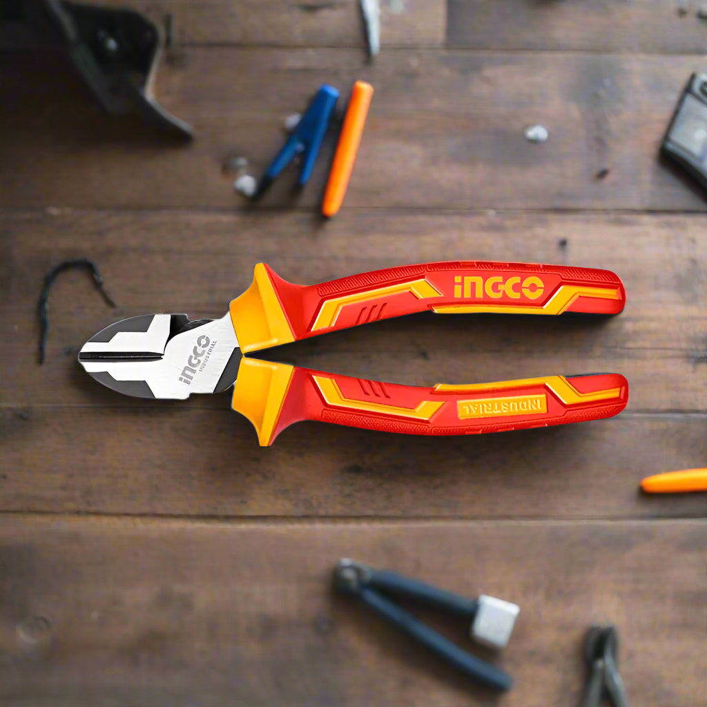 Ingco Pliers Ingco 6" Insulated High Leverage Diagonal Cutting Plier  - HIHLDCP28160