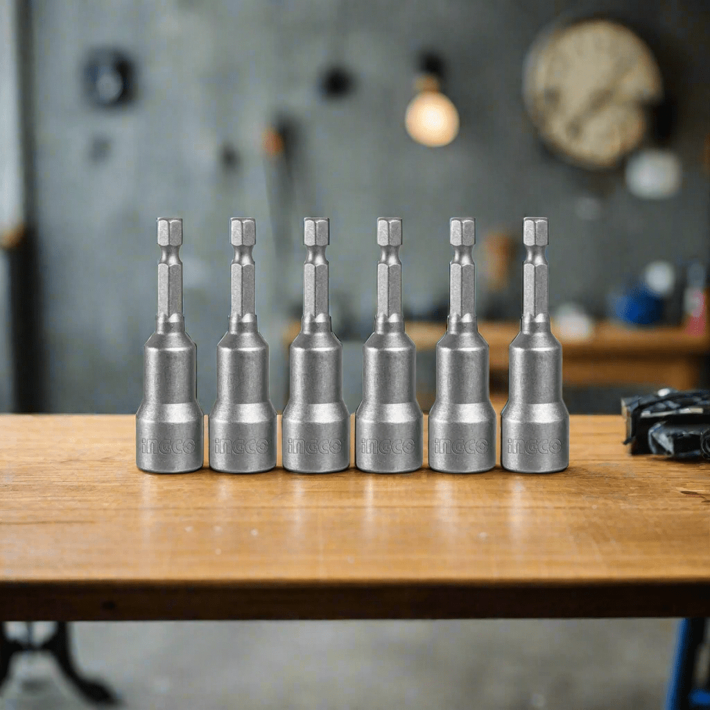 Ingco Screwdriver Bits Ingco 6-Piece Impact Magnetic Nut Driver Set – AMN65061