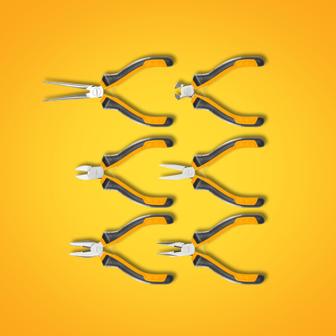 Ingco Pliers Ingco 6-Piece Mini Plier Set – HMPS06115