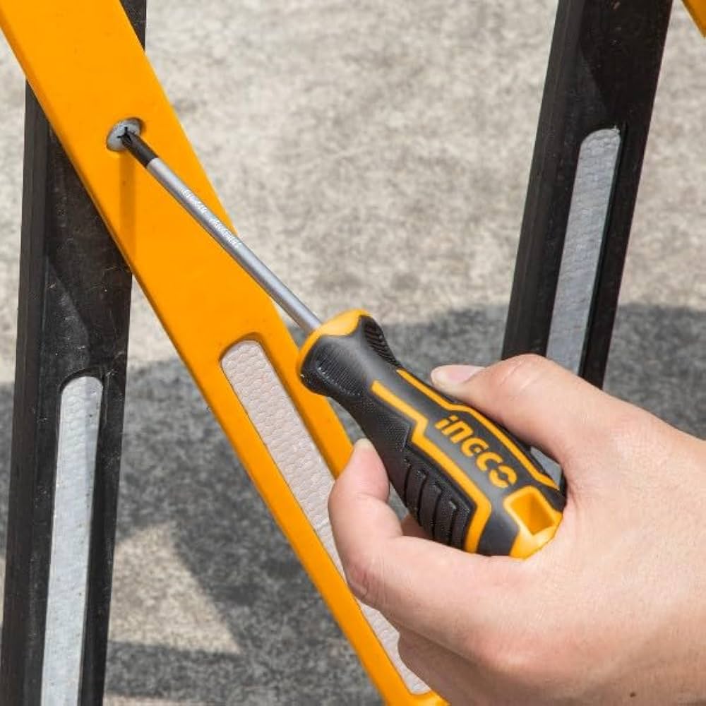 Ingco Screwdrivers Ingco 6-Piece Screwdriver Set with Magnetic Tips – HKSDS0628