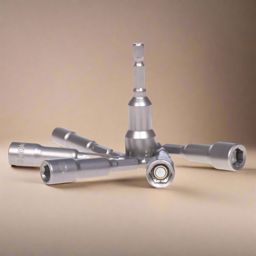 Ingco Screwdriver Bits Ingco 6 Pieces Impact Magnetic Nut Driver Set - AMN65061