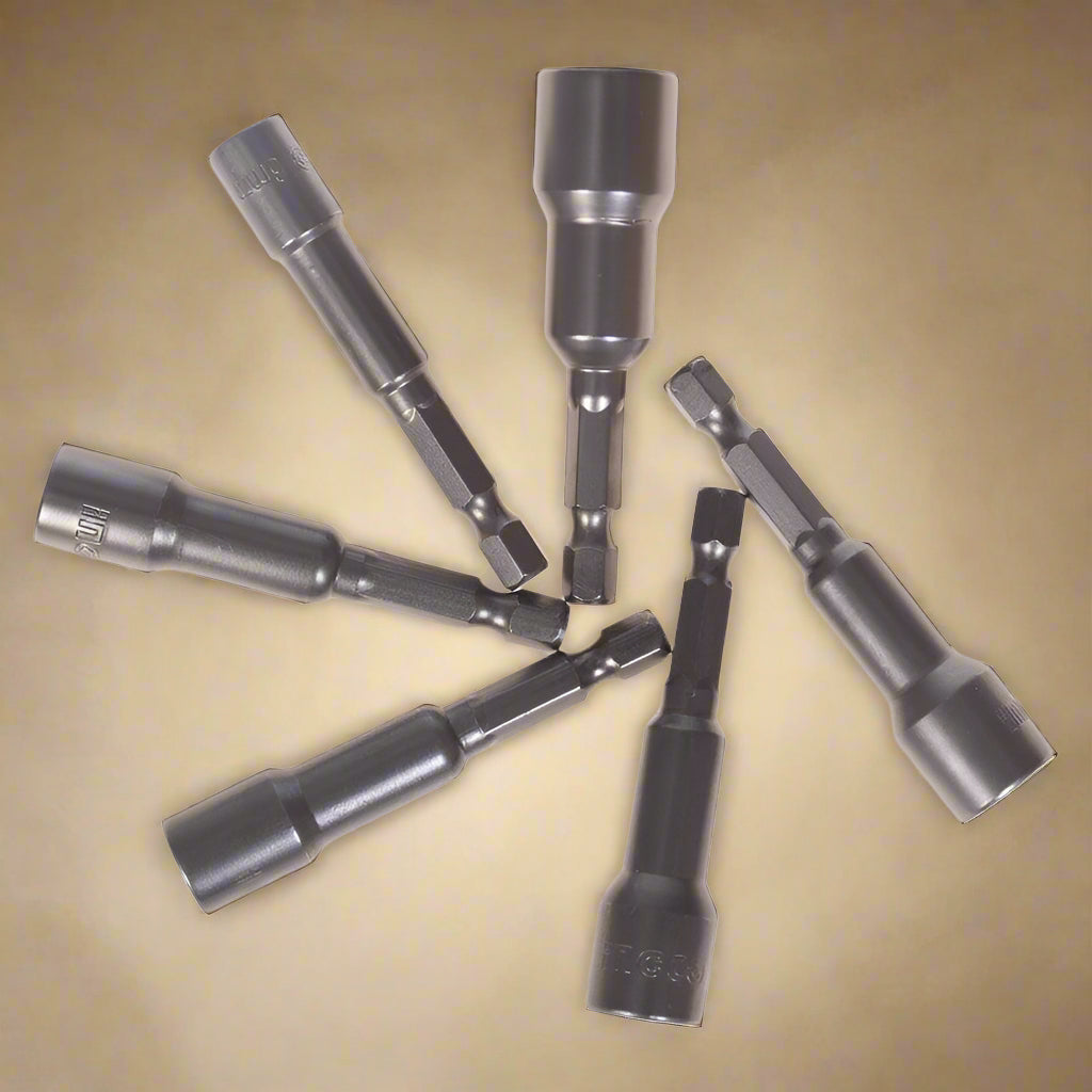 Ingco Screwdriver Bits Ingco 6 Pieces Impact Magnetic Nut Driver Set - AMN65061