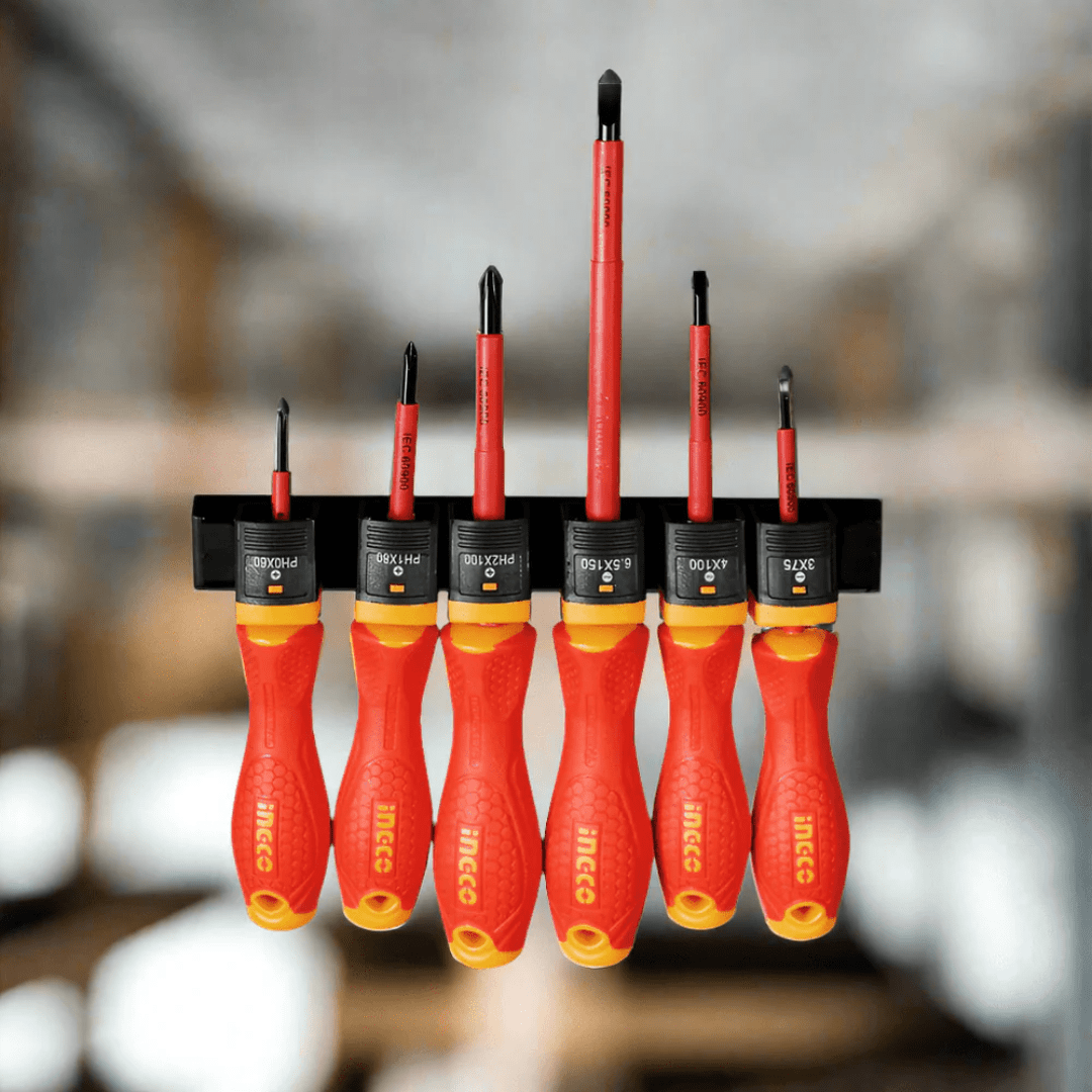 Ingco Screwdrivers Ingco 6 Pieces Insulated Screwdriver Set - HKISD0608