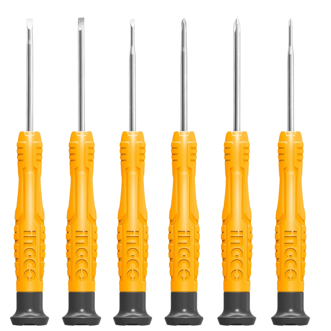 Ingco Screwdrivers Ingco 6-Pieces Precision Screwdriver Set - HKSD0618