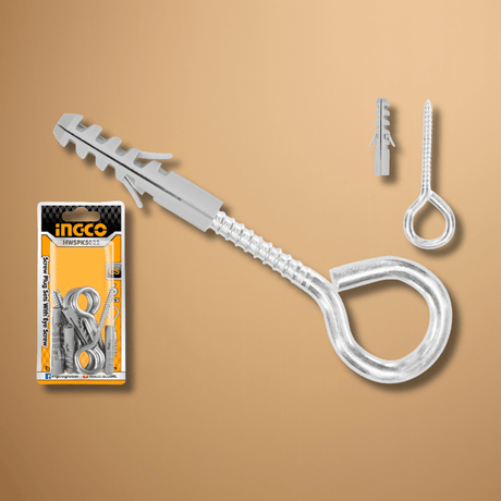 Ingco Fasteners Ingco 6 Pieces Screw Plug Sets With Eye Screw - HWSPK5022