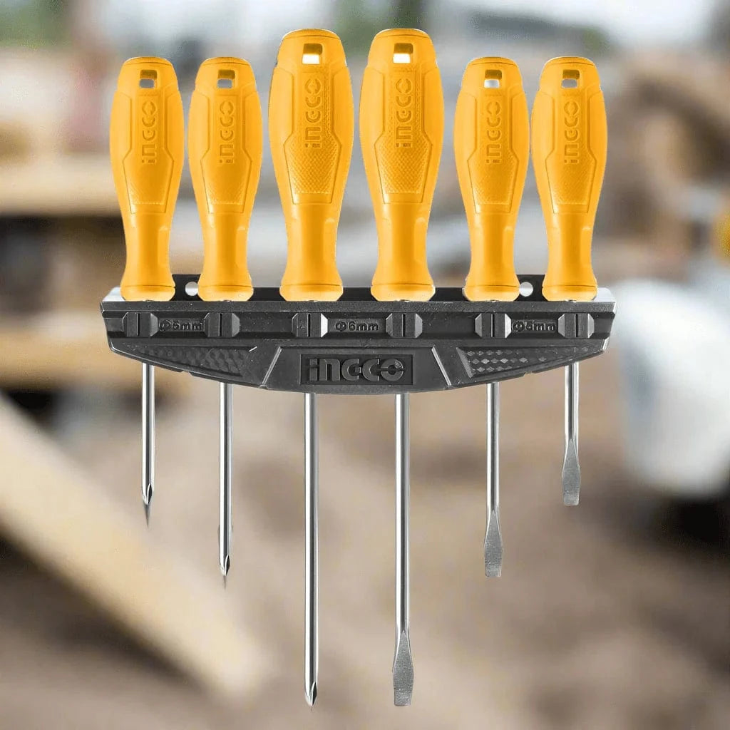 Ingco Screwdrivers Ingco 6 Pieces Screwdriver Set - HKSD0658