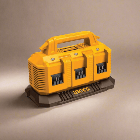 Ingco Batteries & Chargers Ingco 6-Port 20V 4.0Ah Lithium-Ion Battery Charger – FCLI2064