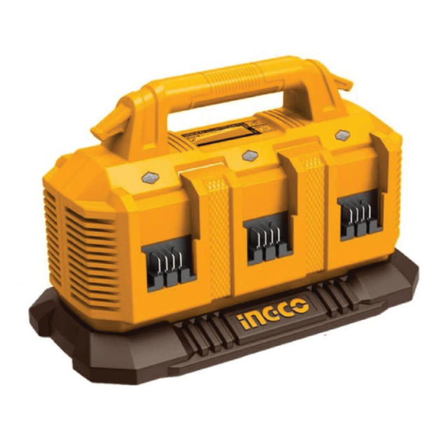 Ingco Batteries & Chargers Ingco 6-Port 20V 4.0Ah Lithium-Ion Battery Charger – FCLI2064