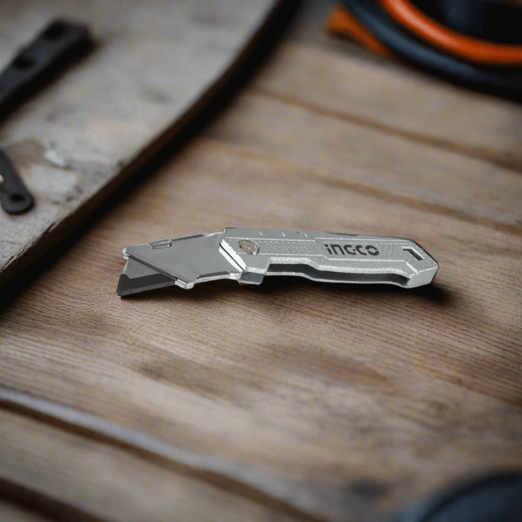 Ingco Multi Tools & Knives Ingco 61x19mm Folding Knife with 5 Blades – HUK6236