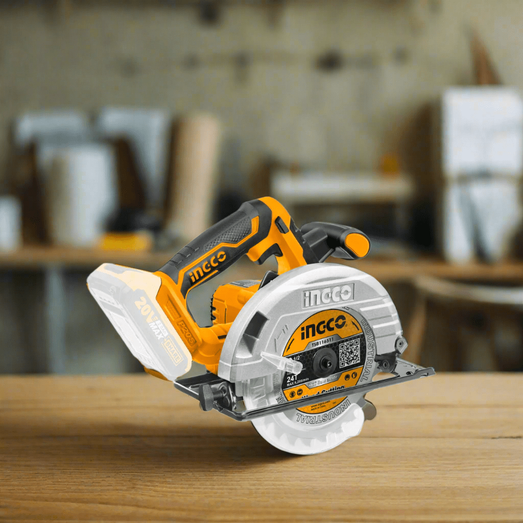 Ingco Circular Saw Ingco 7″ Cordless Lithium Ion Circular Saw 20V, 4600 RPM - CSLI1651