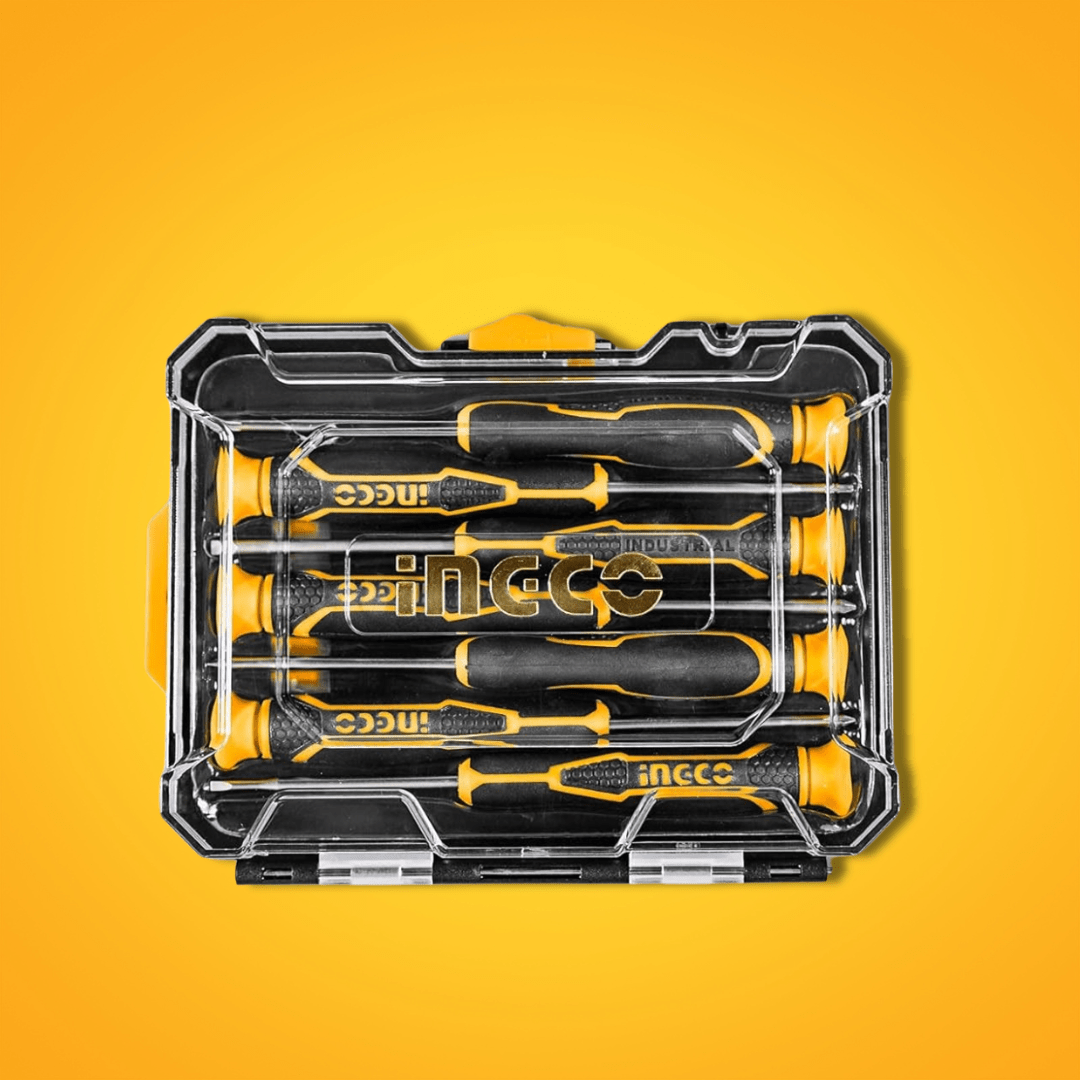 Ingco Screwdrivers Ingco 7-Piece Precision Screwdriver Set – HKSD0718
