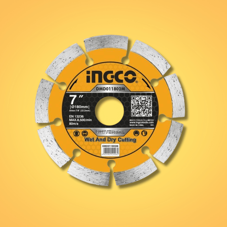 Ingco Grinding & Cutting Wheels Ingco 7 “ x 22.2mm Dry Brick Cutting Disc - DMD011802M