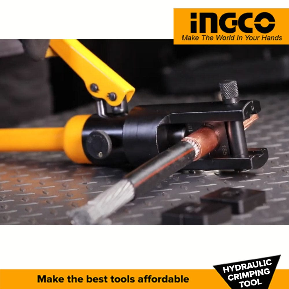 Ingco Specialty Power Tool Ingco 70kN Hydraulic Crimping Tool 16-300mm2 - HHCT01240