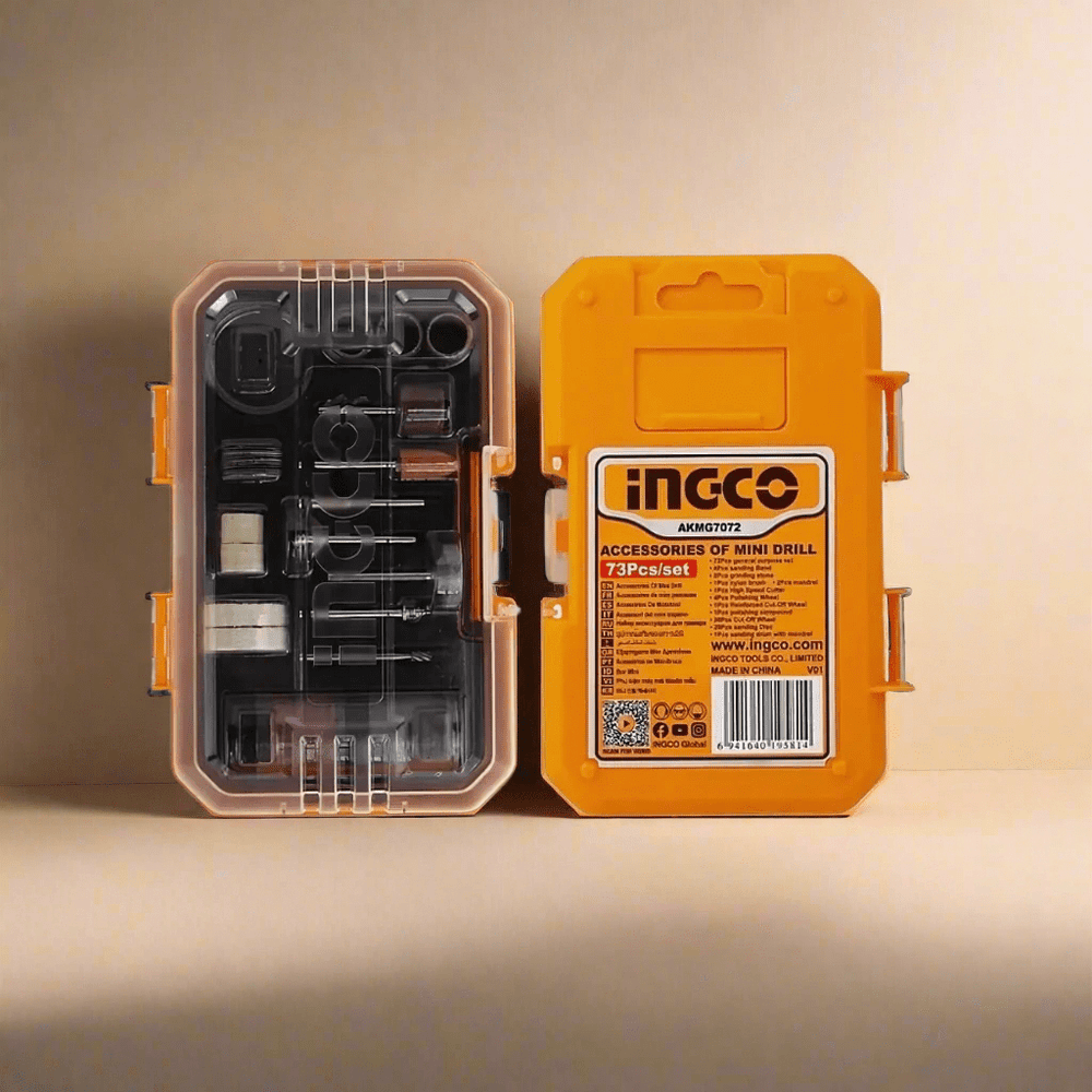 Ingco Oscillating Tool Accessories Ingco 73-Piece Accessories for Mini Die Grinder – AKMG7072