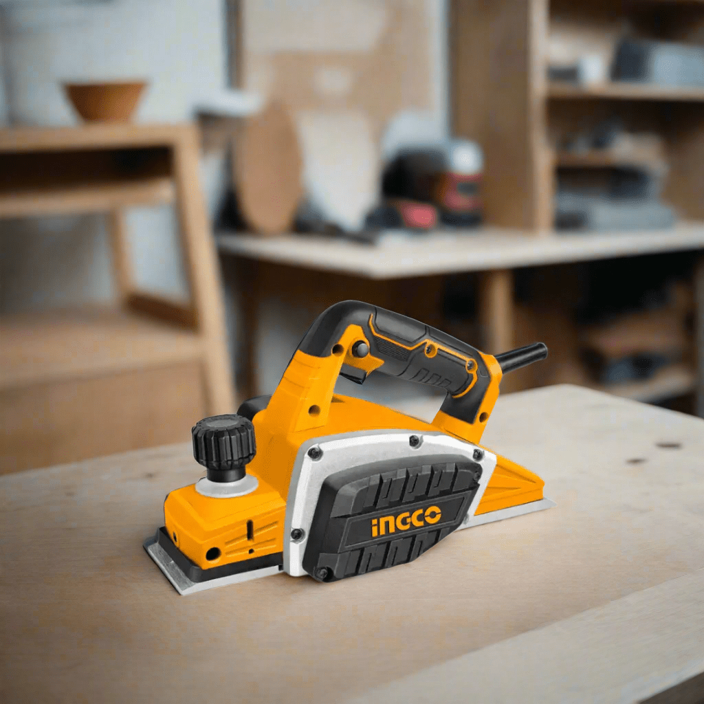 Ingco Planer & Joiner Ingco 750W Electric Planer with Heavy-Duty Aluminum Base – PL7508