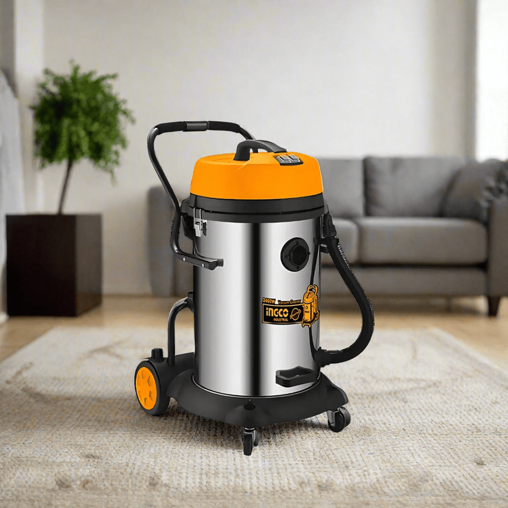 Ingco Steam & Vacuum Cleaner Ingco 75L Wet & Dry Industrial Vacuum Cleaner 2400W – VC24751