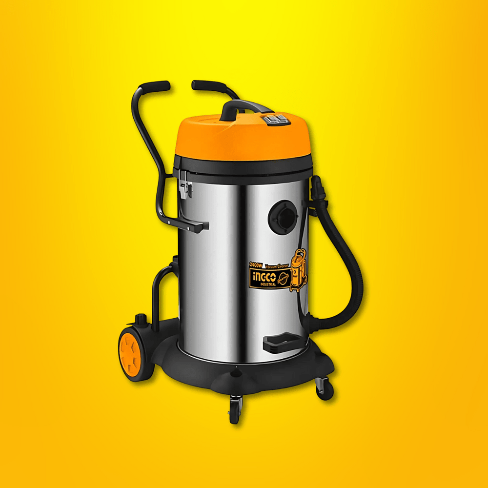 Ingco Steam & Vacuum Cleaner Ingco 75L Wet & Dry Industrial Vacuum Cleaner 2400W – VC24751