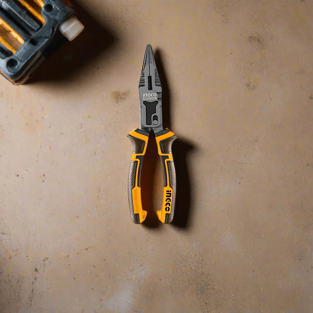 Ingco Pliers Ingco 8.5" Compound Action Long Nose Plier with Spanner Function – HCLNP58200