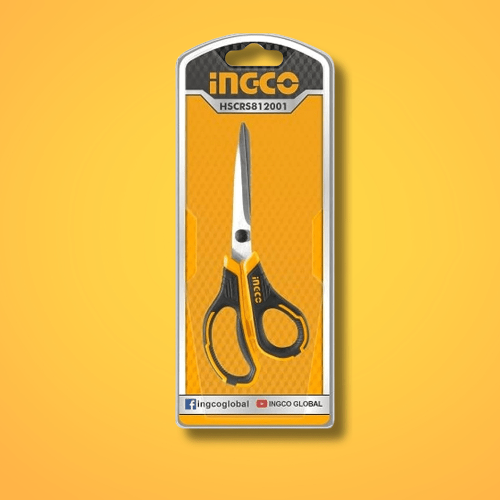 Ingco Hand Saws & Cutting Tools Ingco 8.5" Stainless Steel Scissors - HSCRS811002